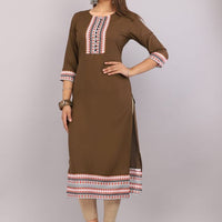 Women's Elegant Daily Wear Ethnic Kurti