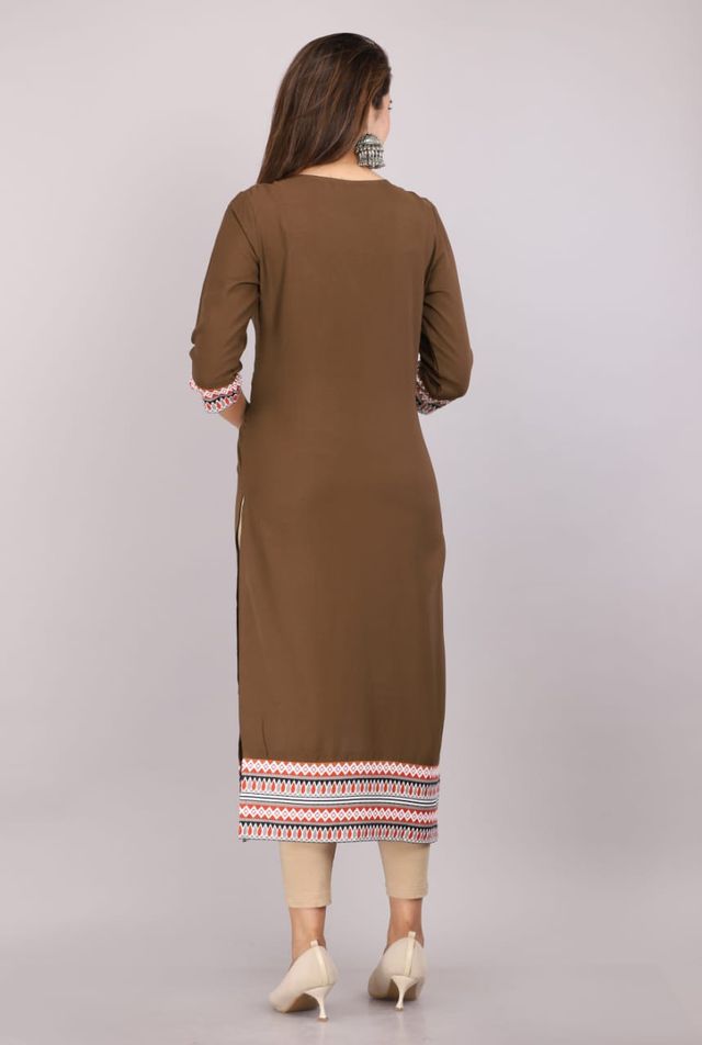 Women's Elegant Daily Wear Ethnic Kurti