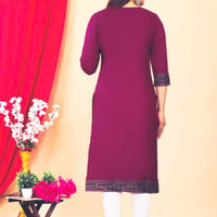 Women's Elegant Daily Wear Ethnic Kurti