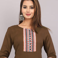 Women's Elegant Daily Wear Ethnic Kurti