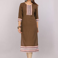 Women's Elegant Daily Wear Ethnic Kurti