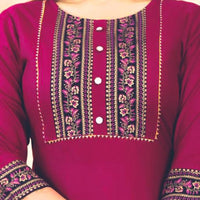 Women's Elegant Daily Wear Ethnic Kurti