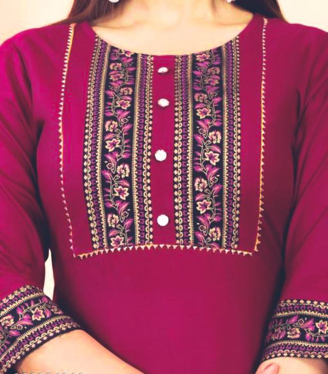 Women's Elegant Daily Wear Ethnic Kurti